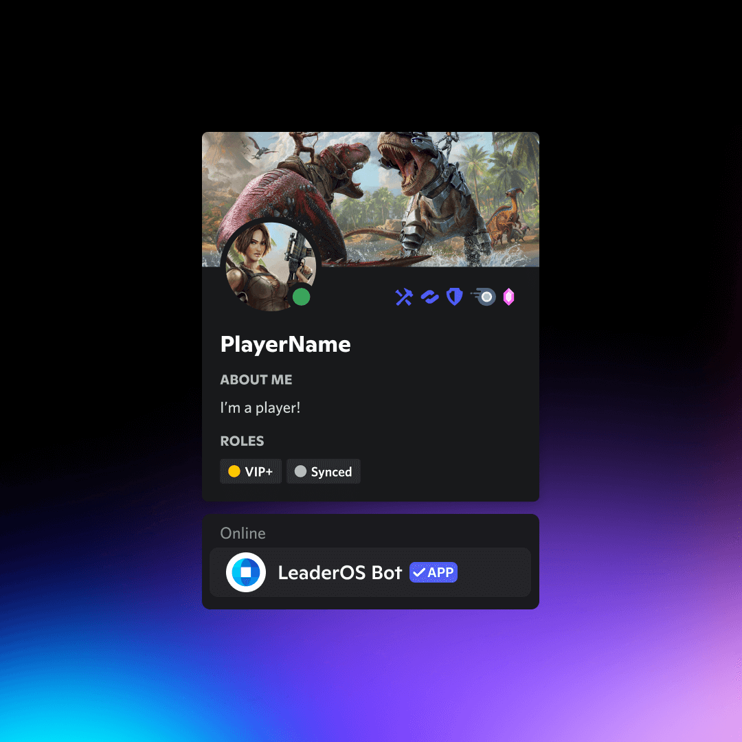 ARK Discord integration with automatic role assignment