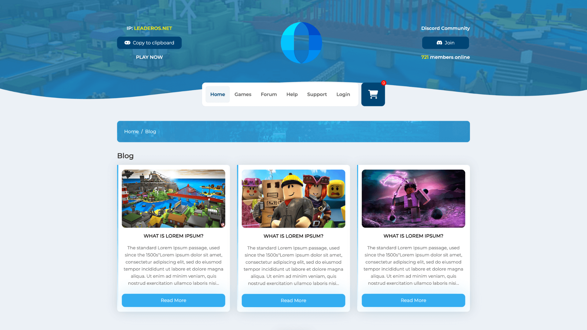 LeaderOS Cloud Theme