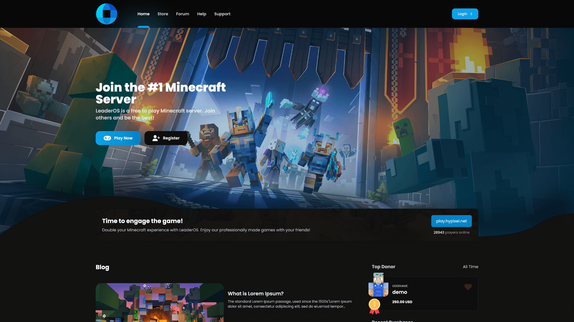 LeaderOS Gale Theme