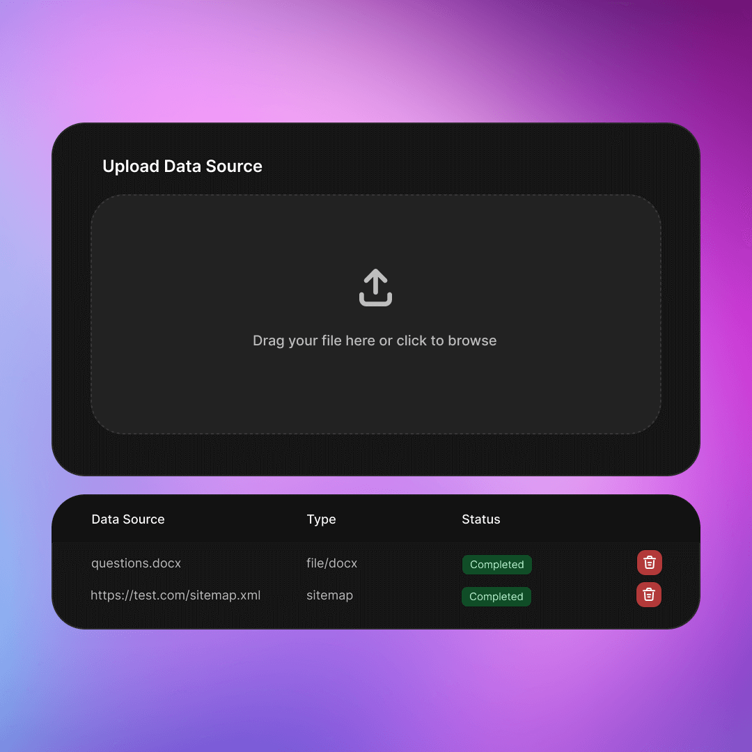 LeaderOS AI Upload Your Data